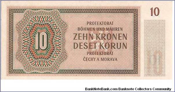 Banknote from Czech Republic year 1942