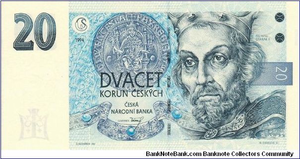 20 Kc 1994 Banknote