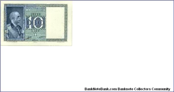 10 Lire Banknote