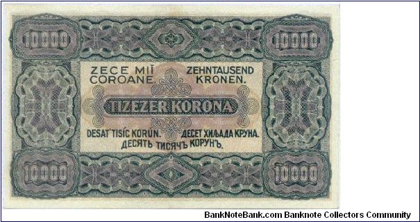 Banknote from Hungary year 1923