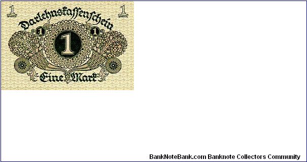 Banknote from Germany year 1920