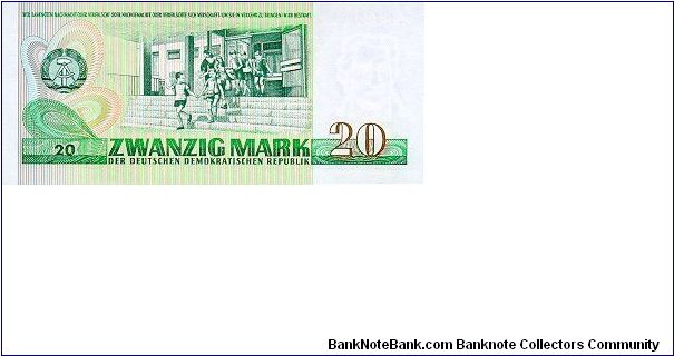 Banknote from Germany year 1971