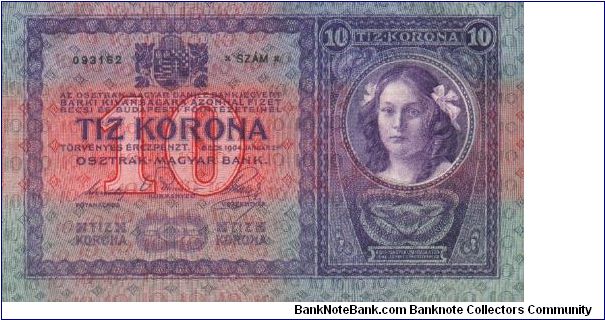 Banknote from Austria year 1904