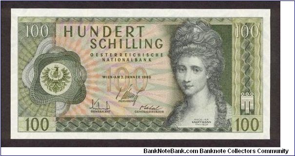 100 Schilling Banknote