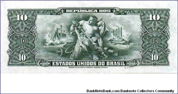 Banknote from Brazil year 1950