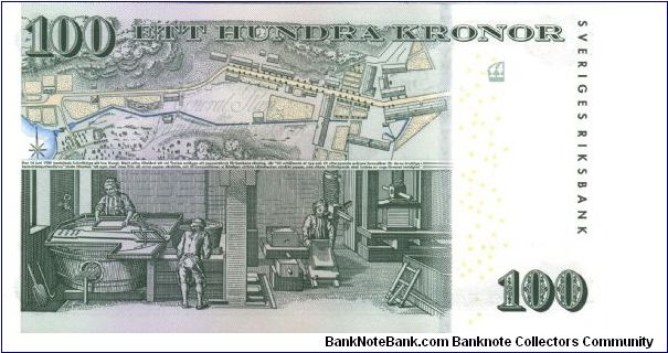 Banknote from Sweden year 2005