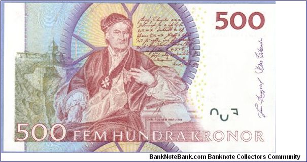 Banknote from Sweden year 2001