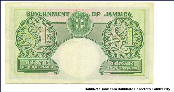 Banknote from Jamaica year 1942