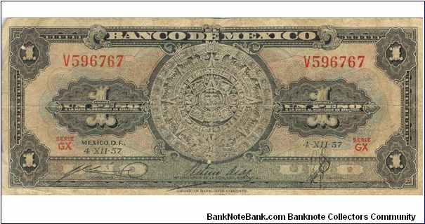 1 peso Banknote