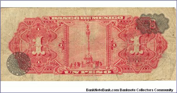 Banknote from Mexico year 1957