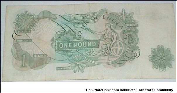 Banknote from United Kingdom year 1967