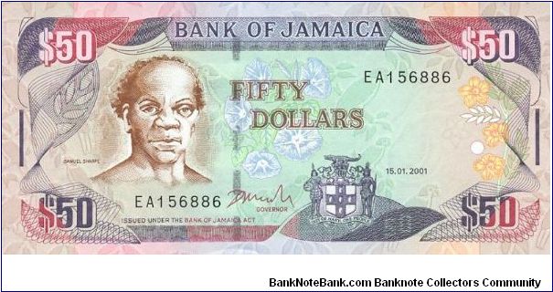 When a very dear friend of mine went on a cruise, she thought of me and brought me back this uncirculated note from Jamaica. Banknote