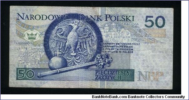 Banknote from Poland year 1995