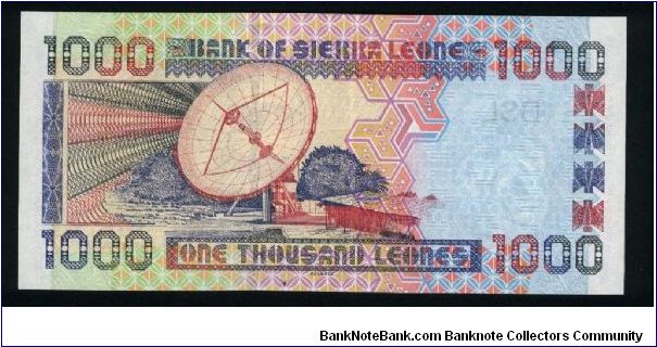 Banknote from Sierra Leone year 2002