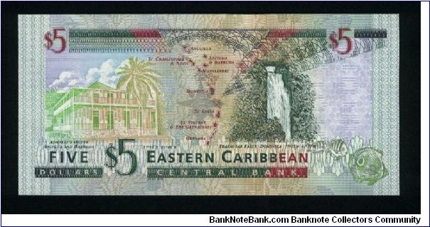 Banknote from Antigua and Barbuda year 2000