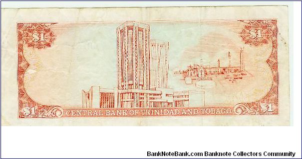 Banknote from Trinidad and Tobago year 1970