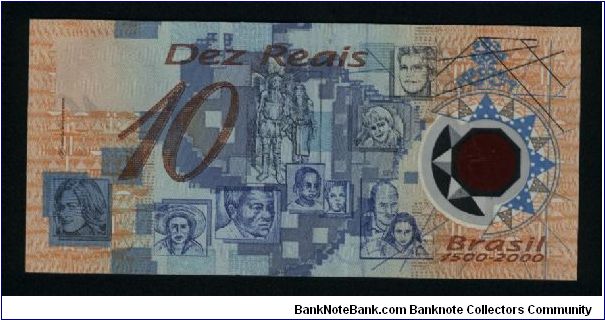 Banknote from Brazil year 2000