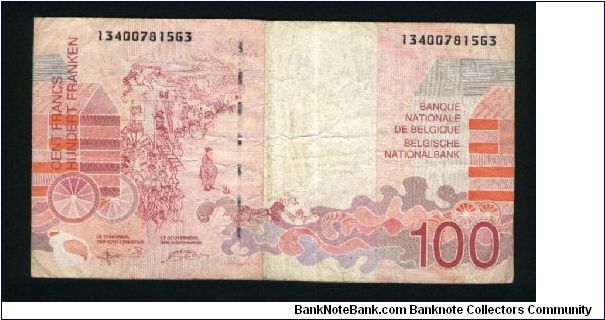 Banknote from Belgium year 1996