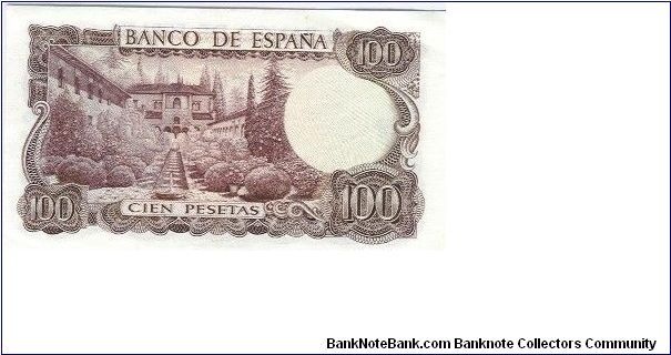 Banknote from Spain year 1970