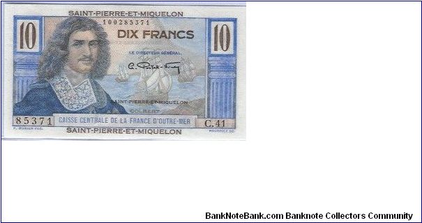 St. Pierre & Miquelon Banknote