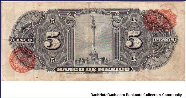 Banknote from Mexico year 1957