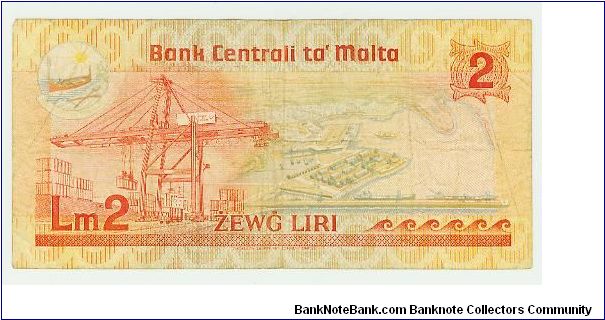 Banknote from Malta year 1967
