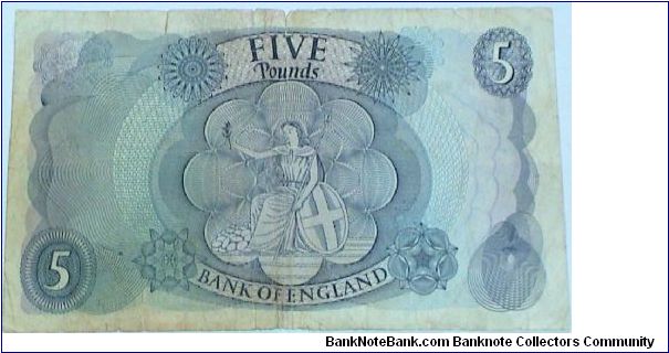 Banknote from United Kingdom year 1970