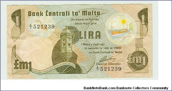 NUMBER 325 IS A NICE ONE POUND NOTE FROM MALTA. I WILL CONTINUE TO ADD A NOTE EVERY DAY UNTIL SOMEONE TAKES THE WHOLE COLLECTION. THERE ARE MANY SCARCE/RARE NOTES HERE, AND AT LESS THAN $4. A NOTE! PLEASE VIEW THE WHOLE COLLECTION BEFORE SOMEONE SNAPS IT UP, OR I END THE OFFER. Banknote