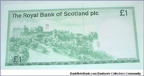 Banknote from Scotland year 1982