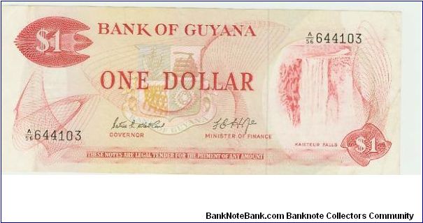NOTE 335 IS A NICE NOTE FROM GUYANA. I AM ADDING A NOTE EVERY DAY UNTIL SOMEONE TAKES THE WHOLE COLLECTION, AND/OR IT REACHES 350 NOTES TOTAL. PLEASE VIEW ALL OF THE NOTES TO SEE THE GREAT VALUE HERE! Banknote