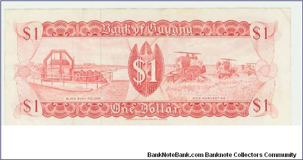 Banknote from Guyana year 1990