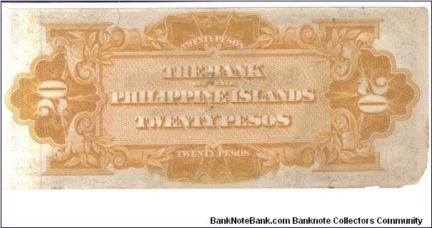 Banknote from Philippines year 1912