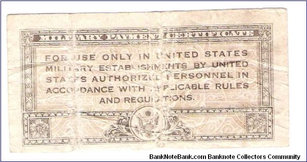 Banknote from USA year 1946