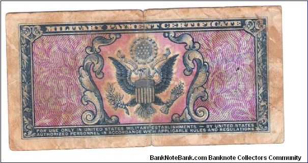 Banknote from USA year 1951