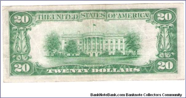 Banknote from USA year 1934