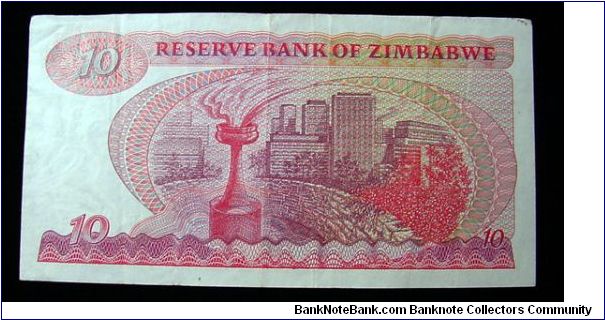 Banknote from Zimbabwe year 1983