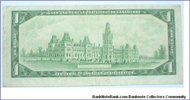 Banknote from Canada year 1967