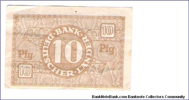 Banknote from Germany year 1948