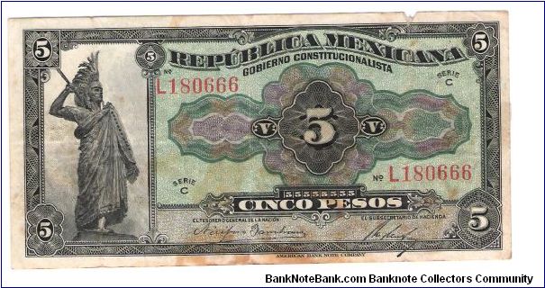 Series C American Bank Note co. Banknote