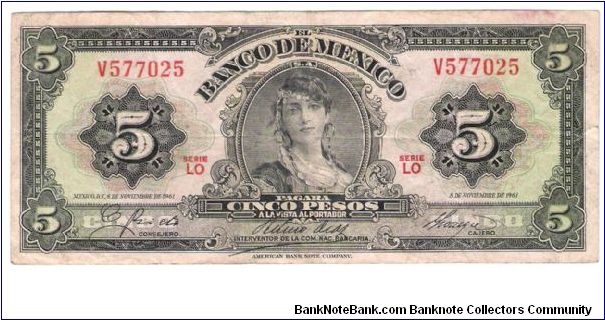 series Lo American bank note co. Banknote