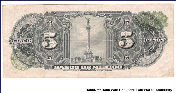 Banknote from Mexico year 1961