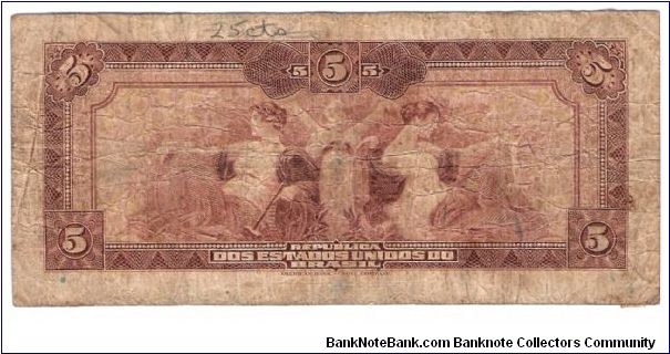 Banknote from Brazil year 1925