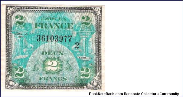 Alied Military currency w#2 Banknote