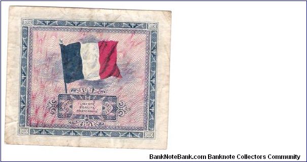 Banknote from France year 1944