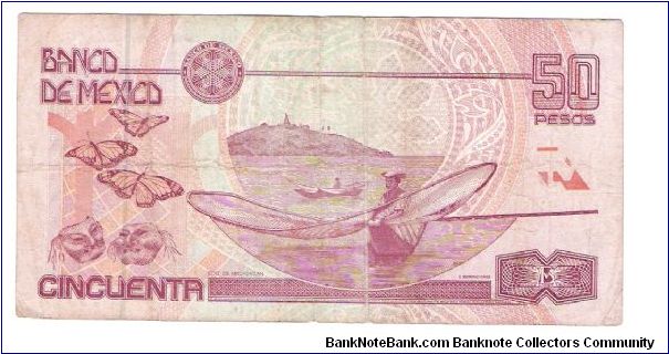 Banknote from Mexico year 2002