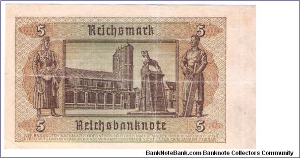 Banknote from Germany year 1942