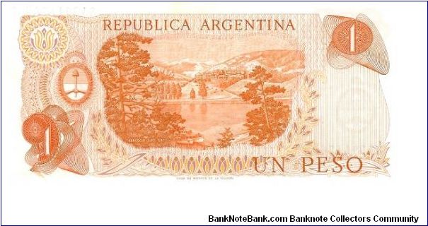 Banknote from Argentina year 1970