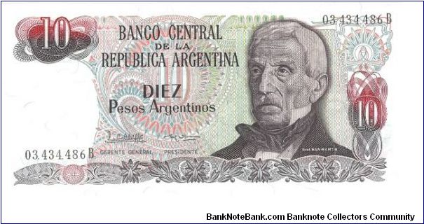 10 Pesos

P313 Banknote