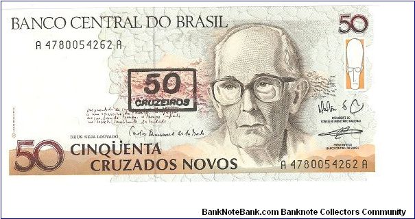 50 Cruzados Novos

P219B Banknote
