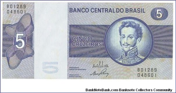 5 Cruzeiros

P192B Banknote
